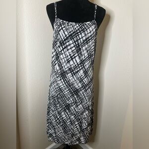 Women’s adjustable spaghetti strapped racer back midi dress